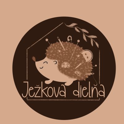 Originalne malovane logo podla zelania. Vysmiaty jezko od slovenskeho ilustratora detskych knih.